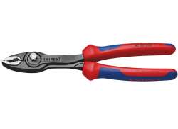 Knipex TwinGrip Clește Tip Patent 200mm - Roșu/Albastru