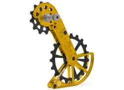 Kogel Kolossos Derailleurkooi Staal tbv. R9200 - Goud