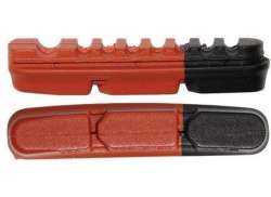Kool Stop Brake Pad Dura 2 Shimano Dual  - Black/Red (2)