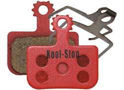 Kool Stop D298 Scheibenbremsbeläge Organisch Sram - Rot