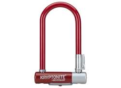 Kryptonite Antifurt Cu Prindere Pe Cadru Kryptolok2 Mini7 8.2 x 17cm - Roșu