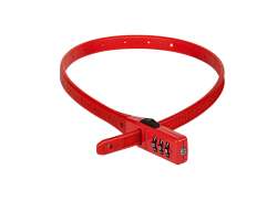 Kryptonite Click Kombi Schloss 10mm 45cm - Rot