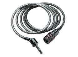 Kryptonite Keeper 512 Cifru Ø5mm x 120cm - Negru