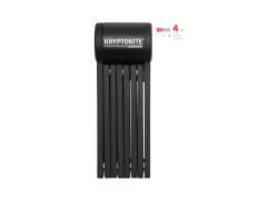 Kryptonite Keeper Mini Antifurto Pieghevole &Oslash;2.5mm x 80cm - Nero