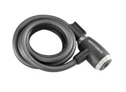 Kryptonite KryptoFlex 1218 Kabellås Ø12mm x 180cm - Sort