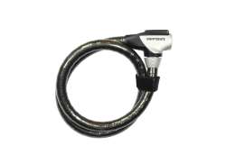 Kryptonite KryptoFlex Armored Antifurt Ø20mm x 80cm - Negru