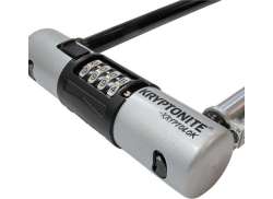 Kryptonite KryptoLok Combi Candado En U &Oslash;12.7mm x 22.9cm - Plata