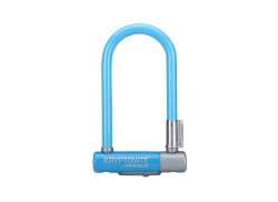 Kryptonite KryptoLok Mini-7 Bloqueio Em U &Oslash;12mm 17.8cm - Azul