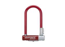 Kryptonite KryptoLok Mini-7 Bloqueio Em U &Oslash;12mm 17.8cm - Vermelho