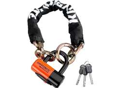 Kryptonite New York Noose 1275 + EV4 Chain Lock &#216;12mm 75cm