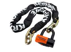 Kryptonite Nou York 1210 + EV4 Antifurt 100cm - Negru