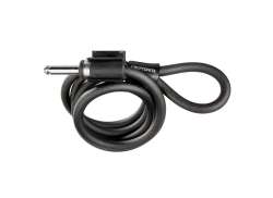 Kryptonite Plug-In Cable 120cm x 10mm - Black