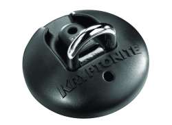Kryptonite Stronghold Fixação Ao Solo Ø16mm Carbono Aço - Preto