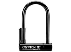 Kryptonite U 자물쇠 Mini6 8.3 x 15.2cm - 블랙