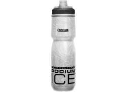 キャメルバック ポディウム アイス ウォーターボトル ブラック/透明 - 600cc
