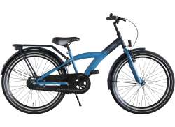 Kyoso X-Rider Jongensfiets 24\" Remnaaf - Zwart/Blauw