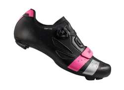Lake CX 176 Cycling Shoes Women Black/Pink/Silver - Size 38