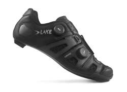 Lake CX242 Fietsschoenen Zwart/Zilver