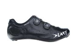 Lake CX332 Cycling Shoe Black/Silver - Size 46