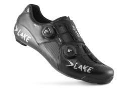 Lake CX403 Cycling Shoes Black/Silver - Size 39