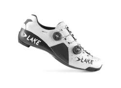Lake CX403 Cycling Shoes White/Black - Size 39