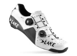 Lake CX403 자전거 신발 화이트/블랙 - 사이즈 39