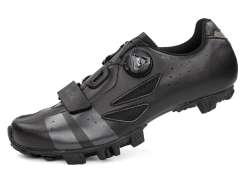 Lake MX 176 Cycling Shoes Black/Gray - Size 38