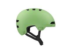 Lazer Maze Jr Kineticore Fahrradhelm Matt Blau Matt Lime