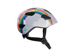 Lazer Pnut 2.0 KinetiCore Kinder Fahrradhelm Rainbow