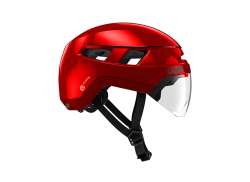 Lazer Urbanize NTA Шлем E-Велосипед Светодиод Металлический Красный