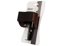 Lepper Bottle Cage Leather - Brown