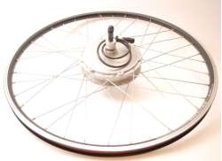 离子 MMU2/V1 E-自行车 后轮 28" 40Nm 应用 650mm - Bl/银色