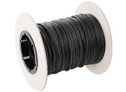 Light Cable 2-Wire on Roll 100m - Black