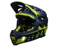 铃 超级 DH Mips 头盔 蓝色/Hi-Viz - S 52-56 厘米