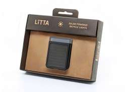 LITTA Ajovalo Solar Led - Musta