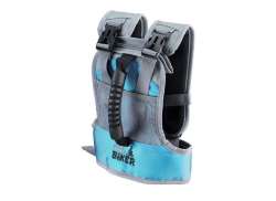 Little-Biker Kinder Sicherheitsweste Verstellbar - Blau/Gr