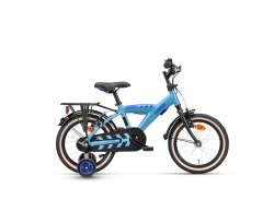 Loekie Serpiente Bicicleta De Niño 16" 25cm Buje De Freno - Azul