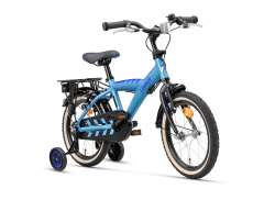 Loekie Snake Bici Per Bambini 16" 25cm Mozzo Freno - Blu