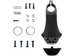LOOK Combo Aero Stem -7° 130mm - Mat Black