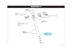 LOOK 시트 튜브 For. Aeropost 2 - 블랙