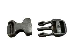 Lumos Fibbia Per. Cinghia Casco - Nero