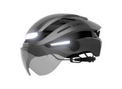 Lumos 极端 E-自行车 骑行头盔 金属 灰色 - M/L 54-61 厘米