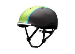 Lumos Nyxel Youth Cykelhj&auml;lm Gr&ouml;n Overspray - S 52-56 cm