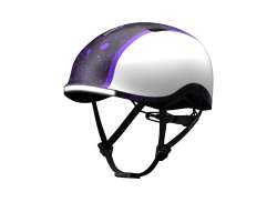 Lumos Nyxel Youth Fahrradhelm Lila Overspray - S 52-56 cm