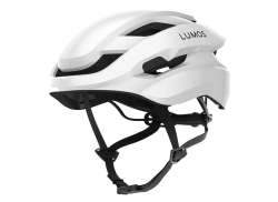 Lumos Ultra Fly + Firefly Cycling Helmet White - M/L 54-61 c