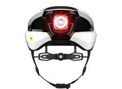 Lumos Ultra Fly Pro Mips Kypärä+FireFly Valkoinen - M/L 54-61 cm