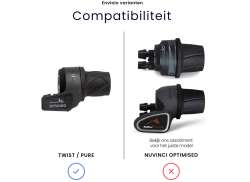 Lux3D Interruptor Para. Enviolo Twist/Pure - Preto