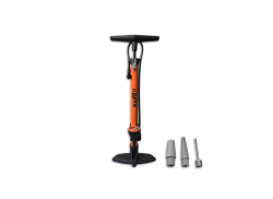 Lynx Cykelpump Hög Tryck 6bar Med Manometer - Orange