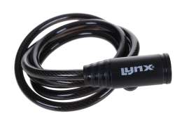 Lynx 钢缆锁 &Oslash;8mm 150cm - 黑色