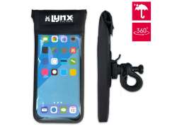 Lynx Waterproof SmartPhone Holder With Cover - Black